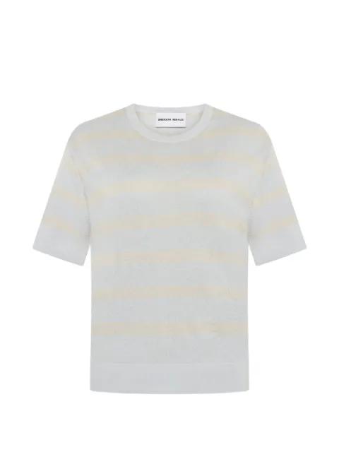 striped short-sleeved T-shirt by EMERSON RENALDI