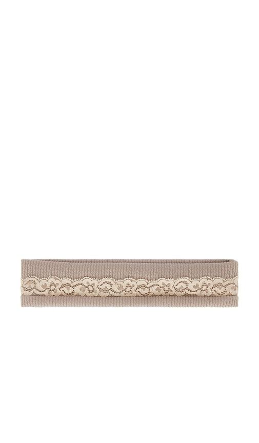 Emi Jay Infinity Headband in Grey by EMI JAY