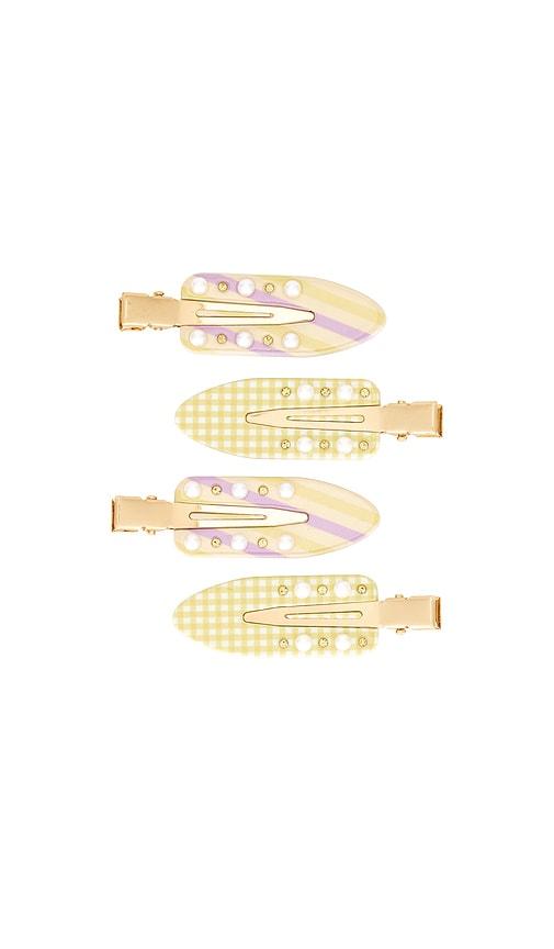 Emi Jay Popstar Clips in Yellow by EMI JAY