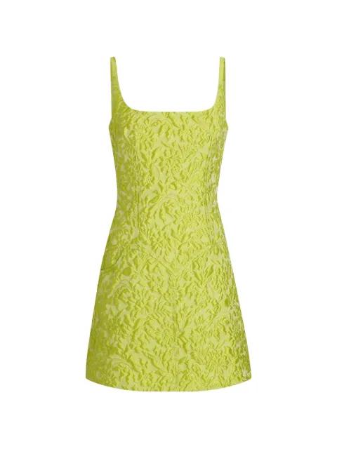 Eliezer floral-jacquard mini dress by EMILIA WICKSTEAD