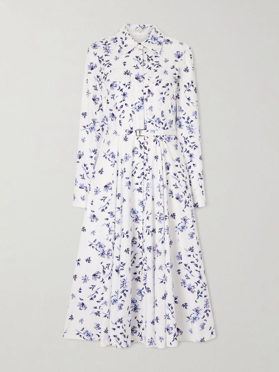 Emmalyna floral-print organic cotton-poplin by EMILIA WICKSTEAD
