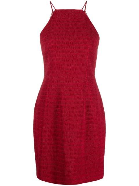 Mylene smocked minidress by EMILIA WICKSTEAD