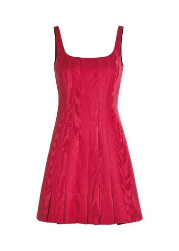 Sascha moiré mini dress by EMILIA WICKSTEAD