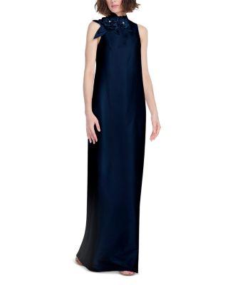 Taffeta Sleeveless Gown by EMILY SHALANT