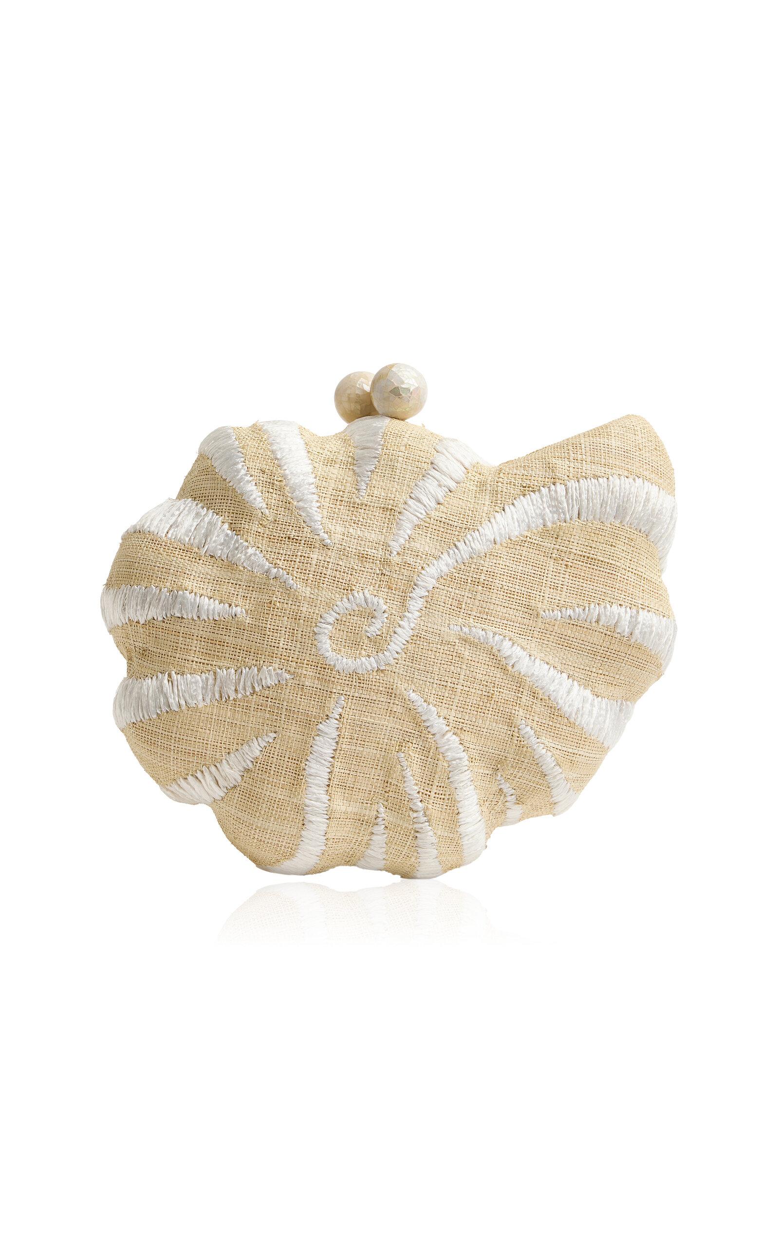 Emm Kuo Kahala Raffia Clutch Bag - Moda Operandi by EMM KUO