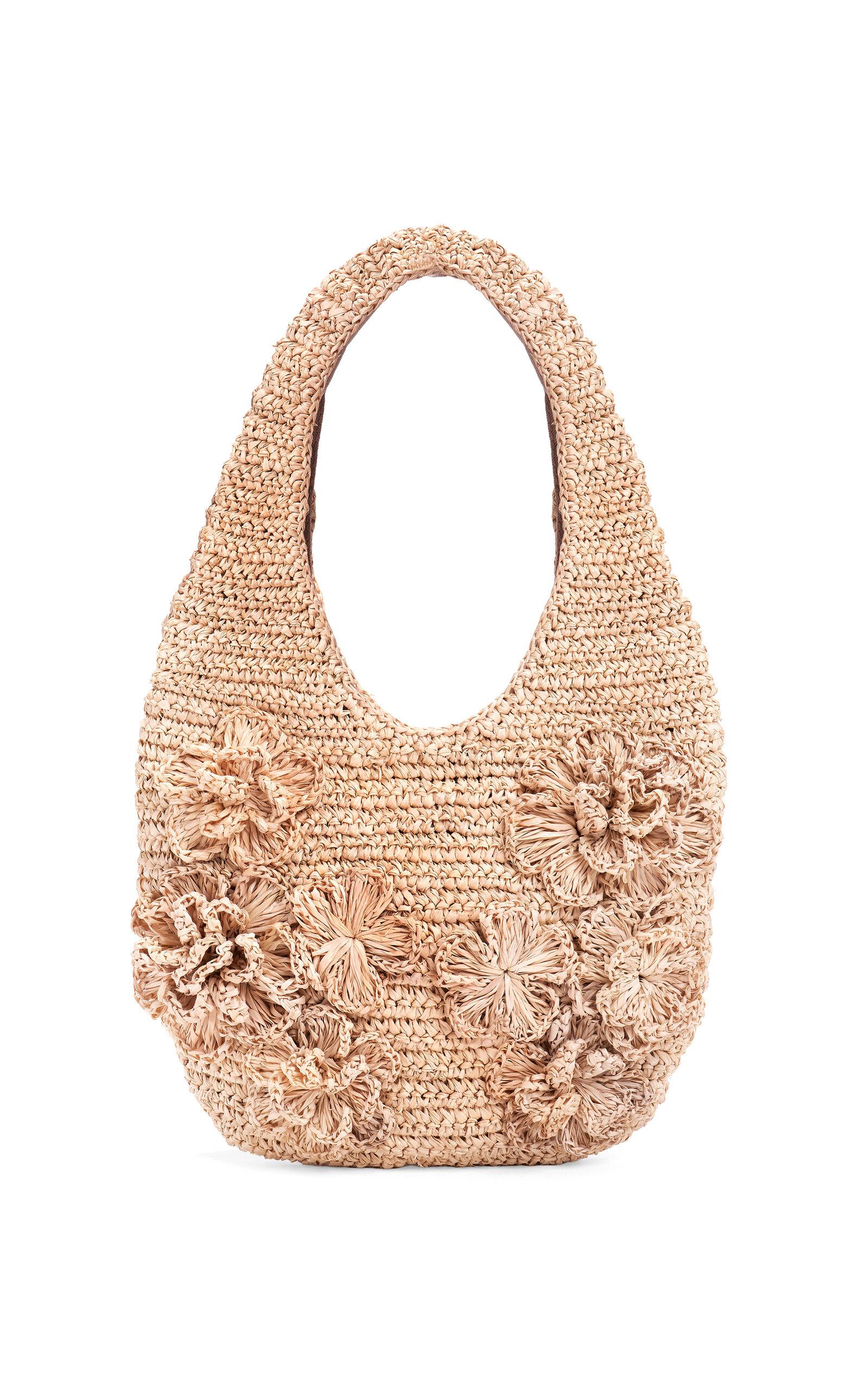 Emm Kuo Pinet Mini Raffia Tote Bag - Moda Operandi by EMM KUO