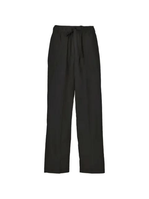 drawstring wide-leg trousers by EMMA E GAIA