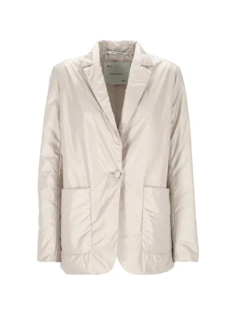 padded notched-lapels jacket by EMMA E GAIA