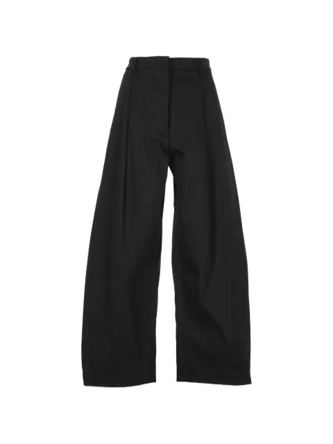 pleated wide-leg palazzo pants by EMMA E GAIA