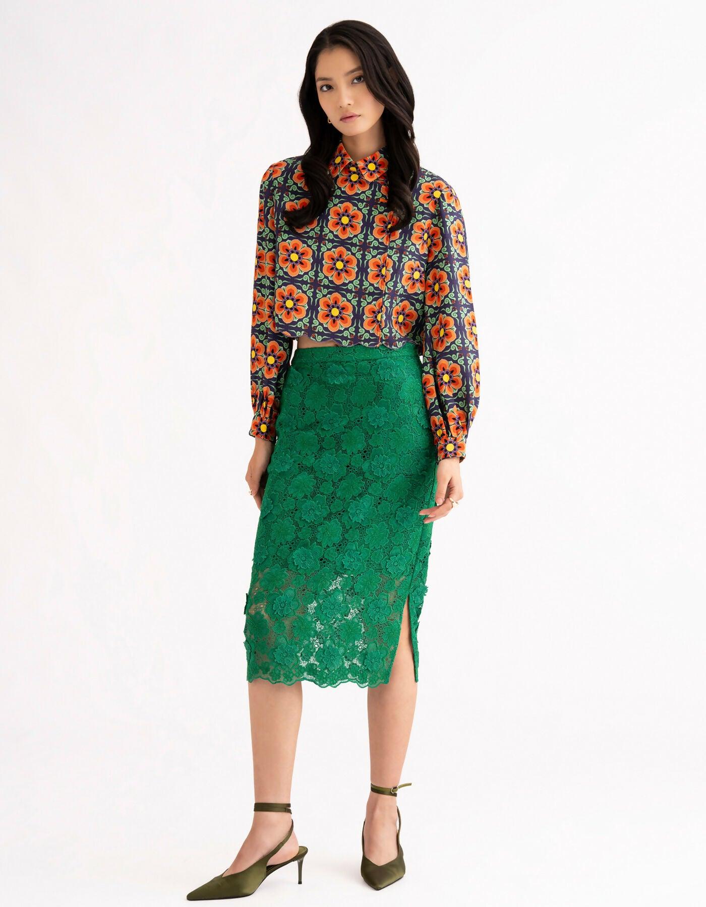 Yan Skirt by EMMA WALLACE