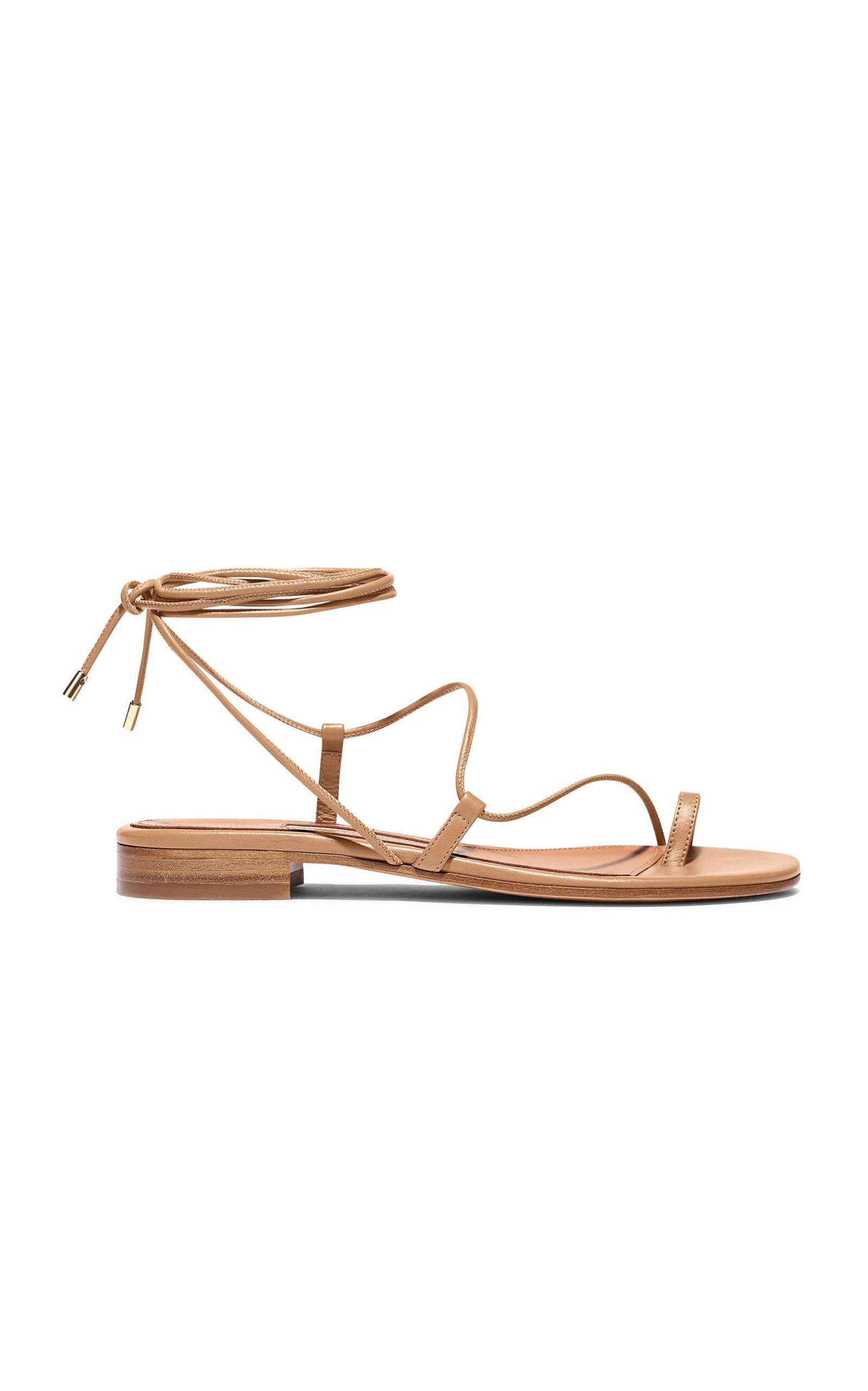 Emme Parsons Susan Lace-Up Leather Sandals - Moda Operandi by EMME PARSONS