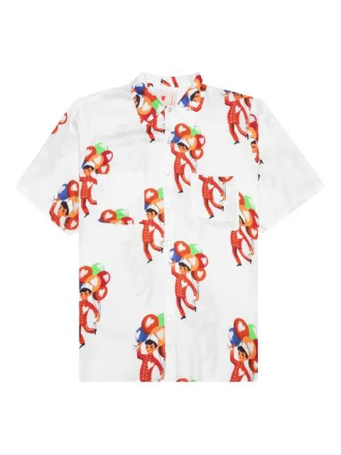 balloon-print shirt by EMOTIONALLY UNAVAILABLE