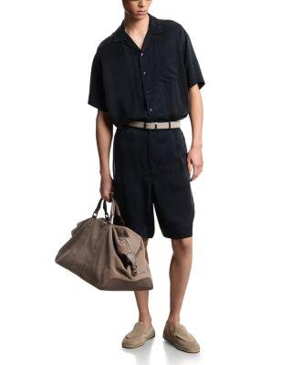 Bermuda Paisley Jacquard Shorts by EMPORIO ARMANI