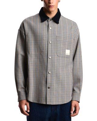 Blouson Eagle Capsule Reversible Shirt Jacket by EMPORIO ARMANI