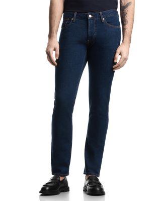 Capsule J06 Slim Fit Jeans in Medium Blue Denim by EMPORIO ARMANI