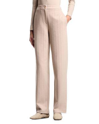 Chevron Jacquard Pants by EMPORIO ARMANI