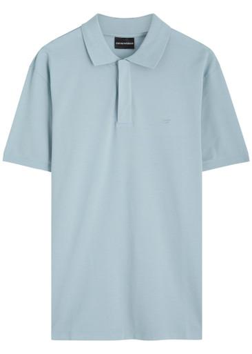 Classic cotton polo shirt by EMPORIO ARMANI