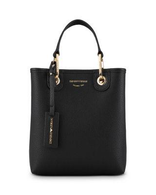 Deer Print MyEA Vertical Shopper Bag by EMPORIO ARMANI