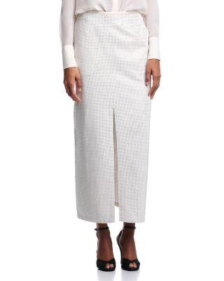 Drill Rhinestone Studded Midi Skirt by EMPORIO ARMANI