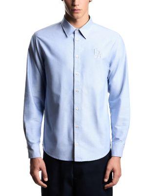 Eagle Capsule Oxford Shirt by EMPORIO ARMANI