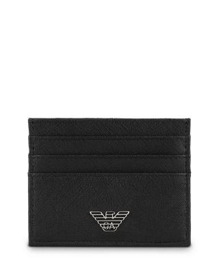 Eagle Plated Credit Card Holder by EMPORIO ARMANI