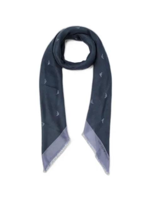 Eagle jacquard scarf by EMPORIO ARMANI