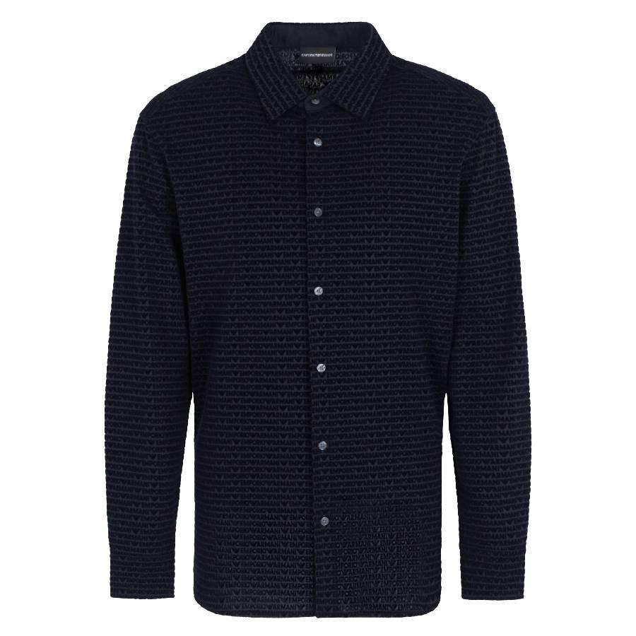 Emporio Armani Asv Lyocell Blend Jersey Shirt by EMPORIO ARMANI
