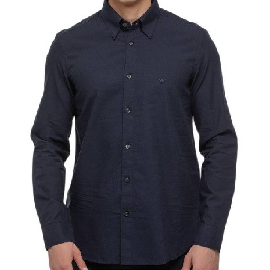 Emporio Armani Button Down Woven Shirt, by EMPORIO ARMANI