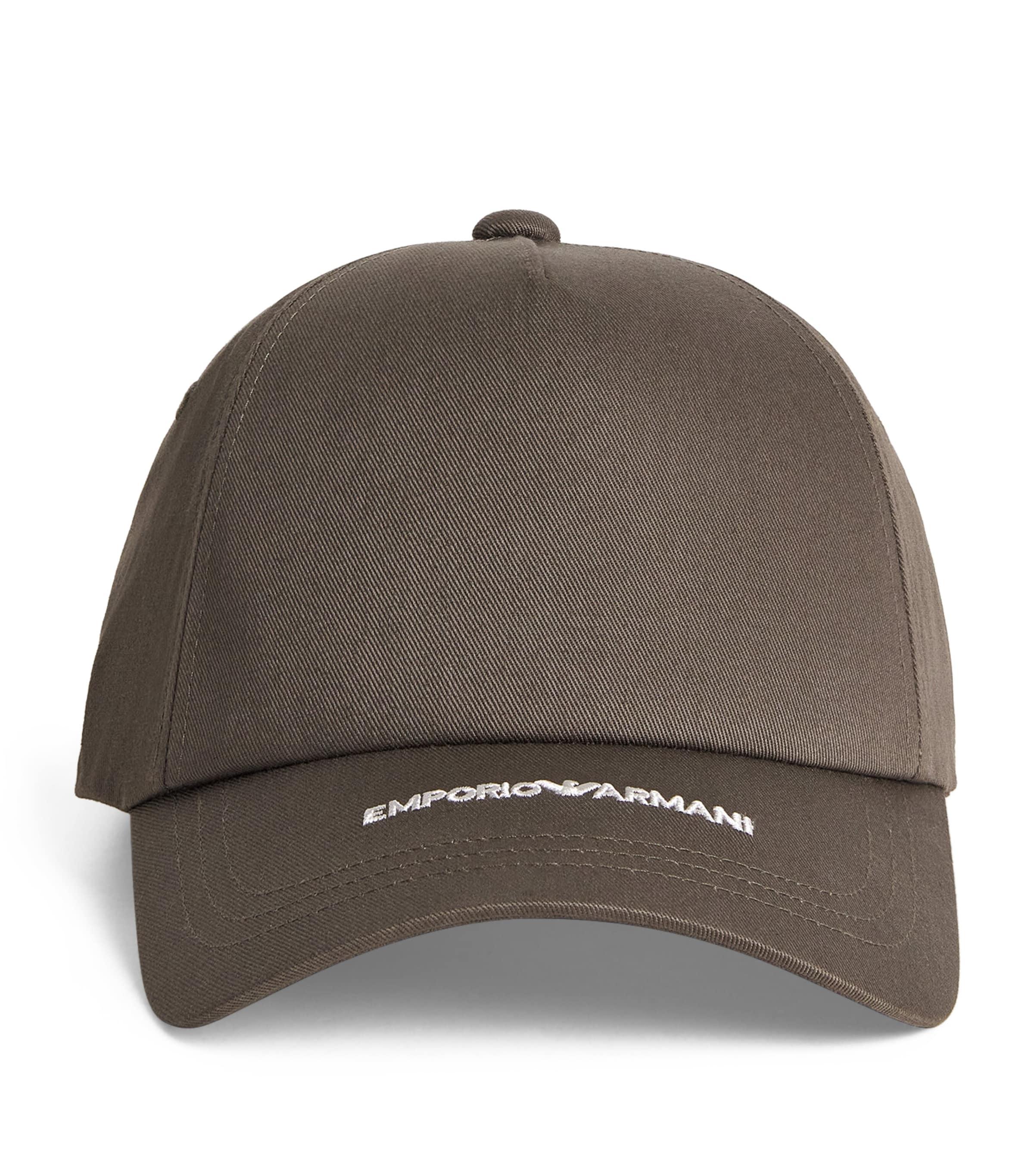 Emporio Armani Cotton Logo Baseball Cap by EMPORIO ARMANI