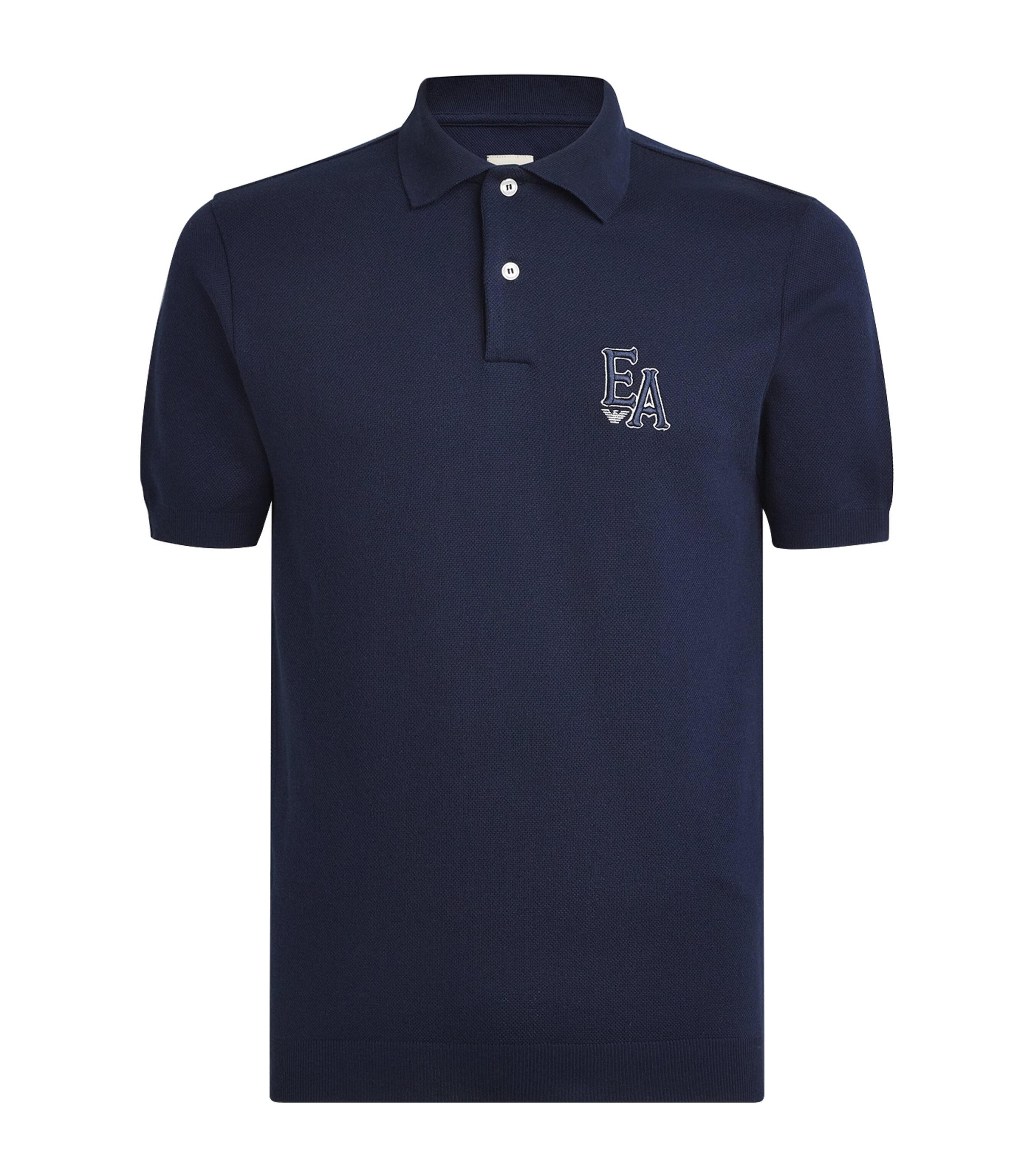 Emporio Armani Cotton Logo Polo Shirt by EMPORIO ARMANI