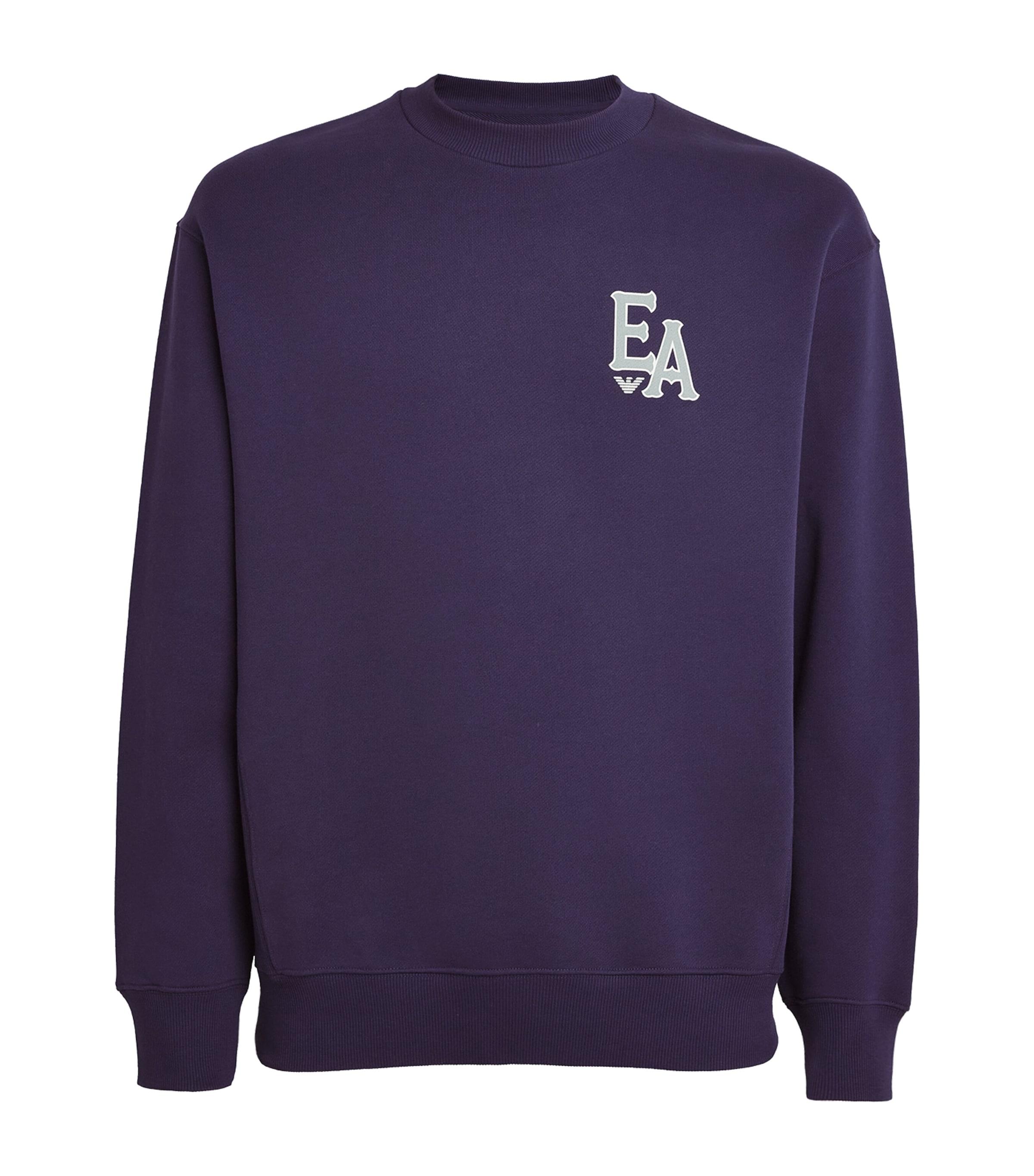 Emporio Armani Cotton Logo Sweatshirt by EMPORIO ARMANI