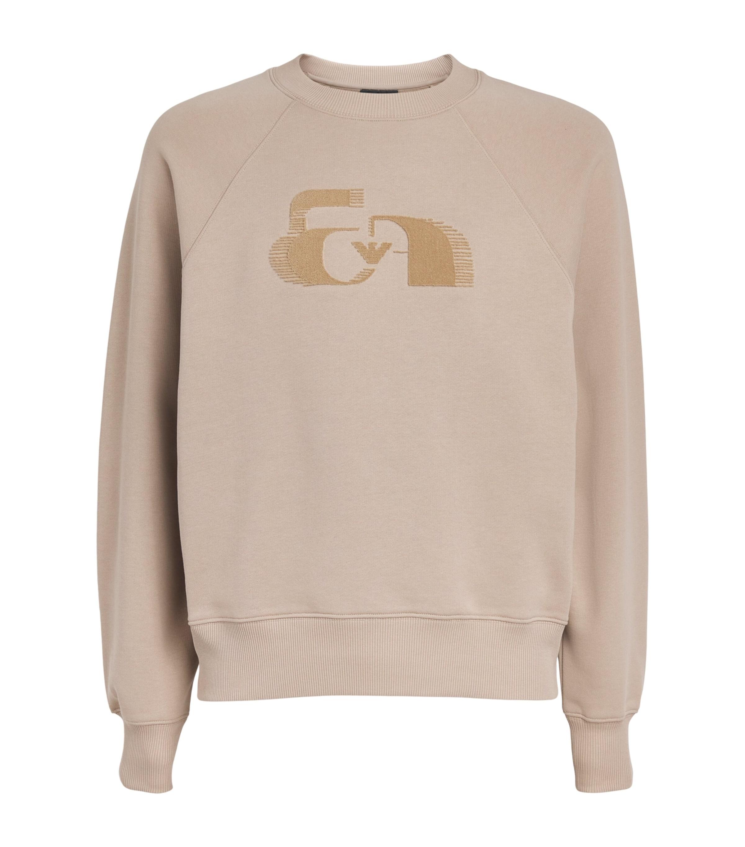 Emporio Armani Cotton Logo Sweatshirt by EMPORIO ARMANI