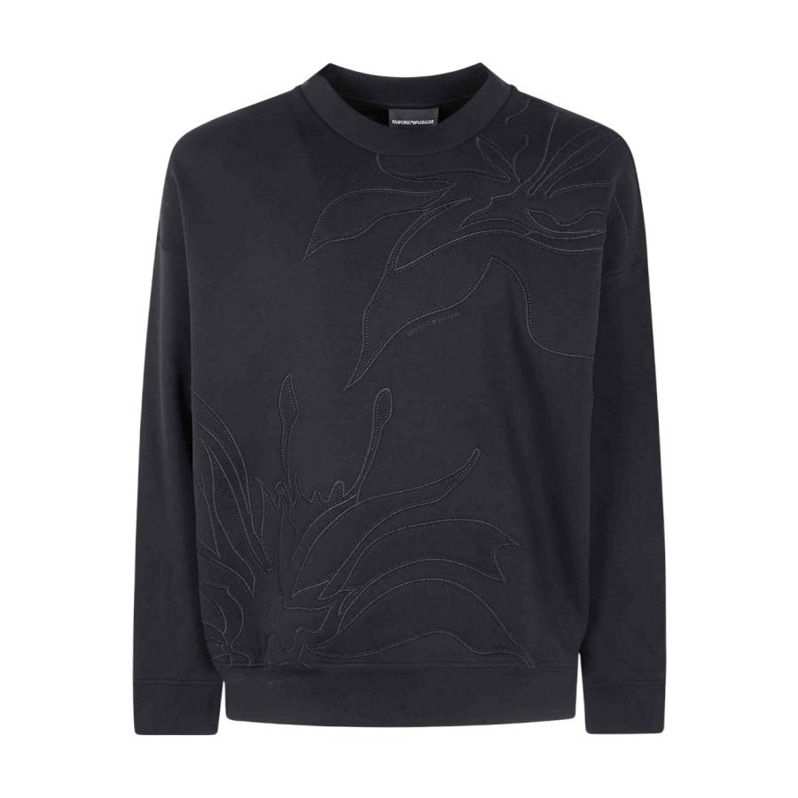 Emporio Armani Embroidered-Design Sweatshirt by EMPORIO ARMANI