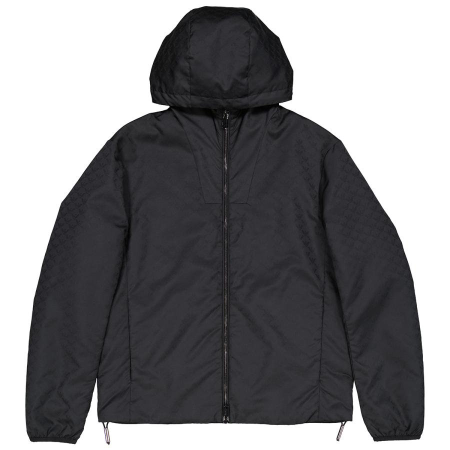 Emporio Armani Jacquard Monogram Hooded Nylon Blouson Jacket by EMPORIO ARMANI