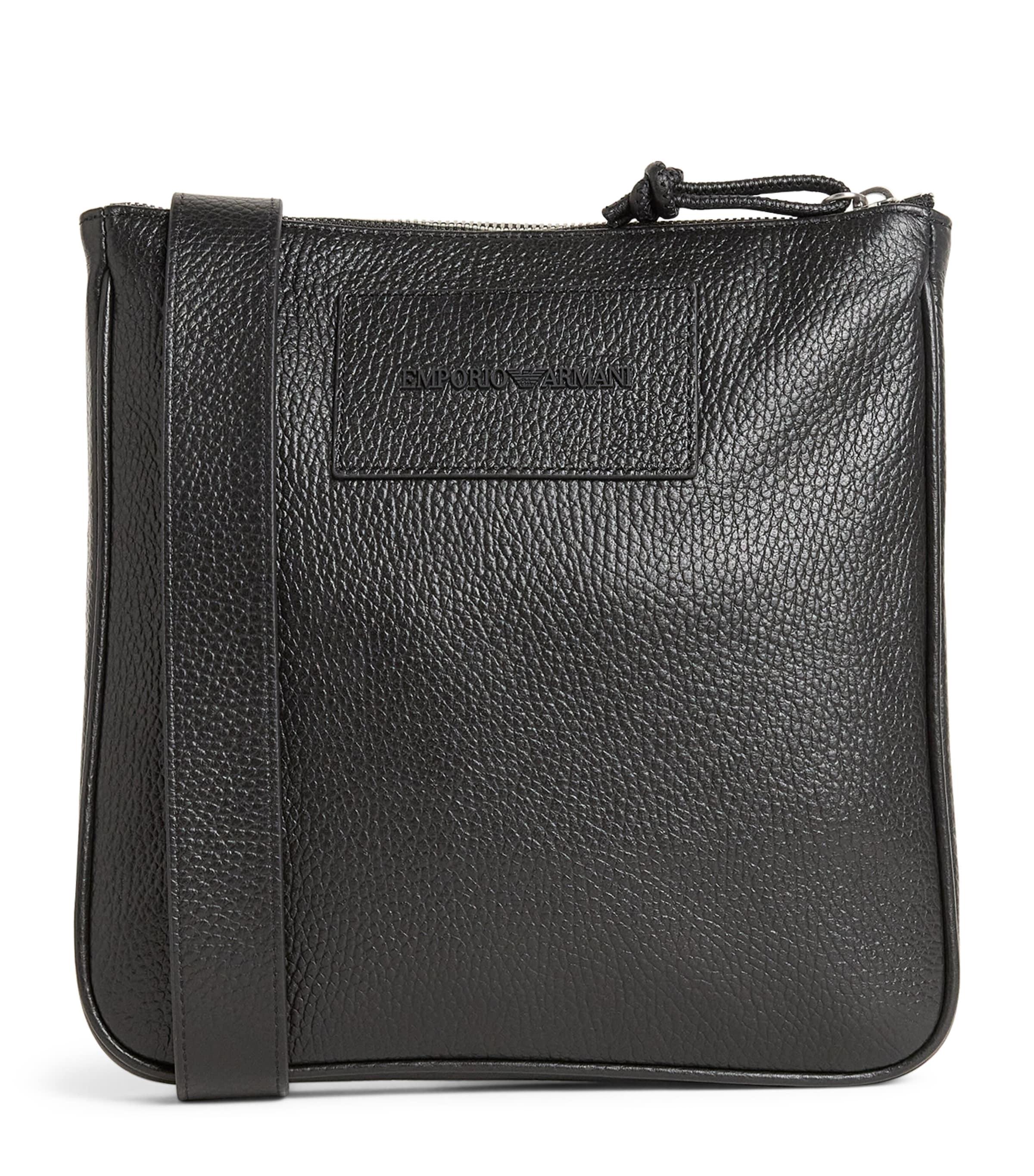 Emporio Armani Leather Cross-Body Bag by EMPORIO ARMANI
