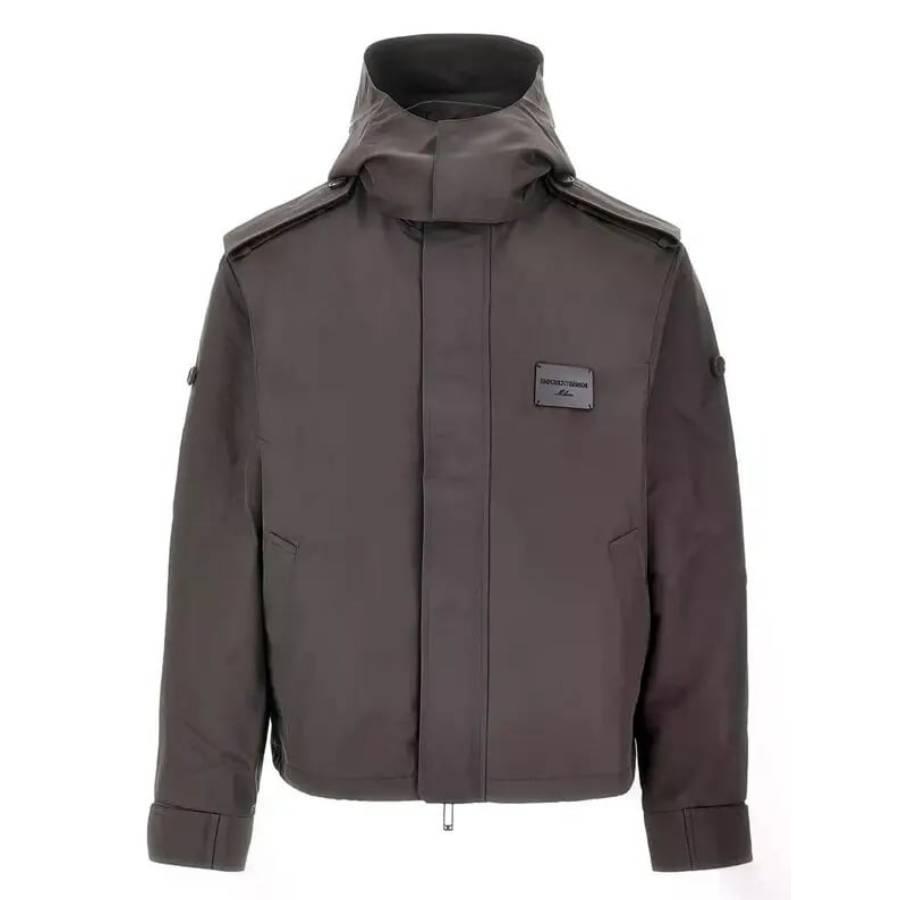 Emporio Armani Logo Applique Blouson Jacket by EMPORIO ARMANI