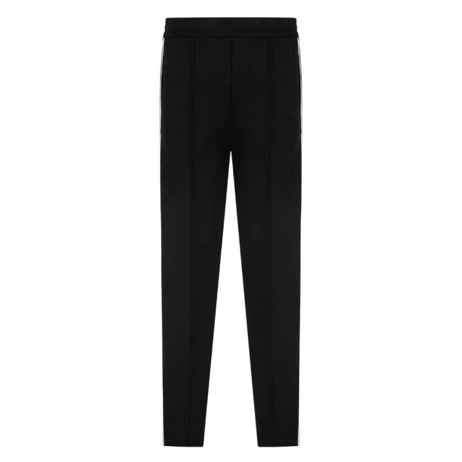 Emporio Armani Logo Bands Jersey Trousers by EMPORIO ARMANI