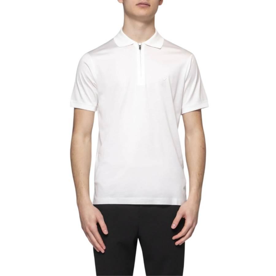 Emporio Armani Lyocell-Blend Jersey Polo Shirt by EMPORIO ARMANI