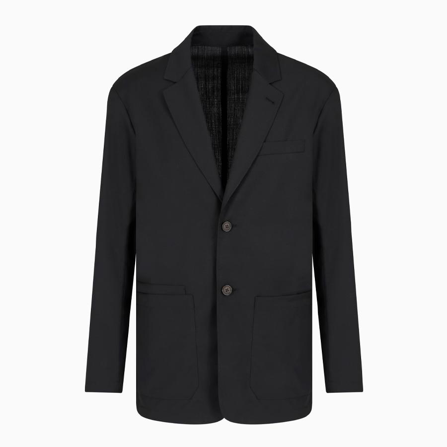 Emporio Armani Mens Single-Breasted Jacket by EMPORIO ARMANI