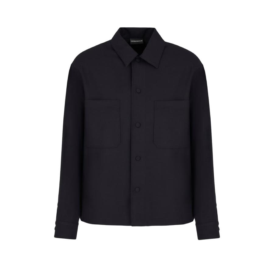 Emporio Armani Patch Pockets Long-Sleeve Shirt by EMPORIO ARMANI