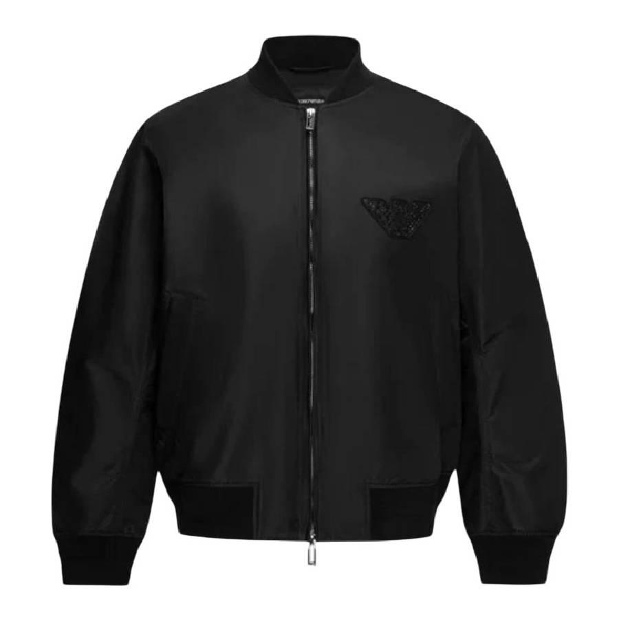 Emporio Armani Stoned Logo Design Blouson Jacket by EMPORIO ARMANI