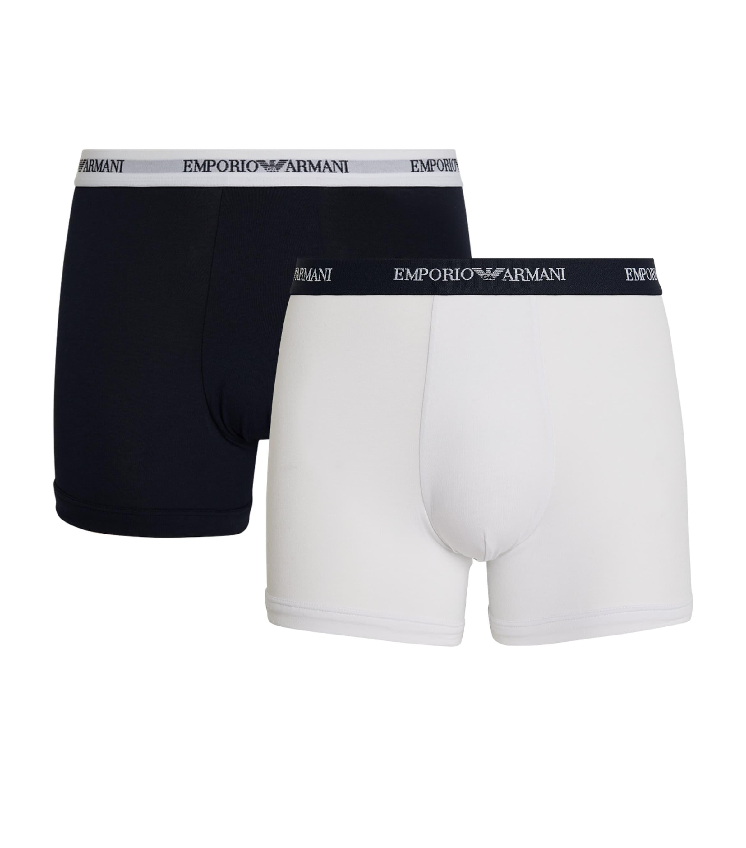 Emporio Armani Stretch-Cotton Boxer Briefs (Pack of 2) by EMPORIO ARMANI