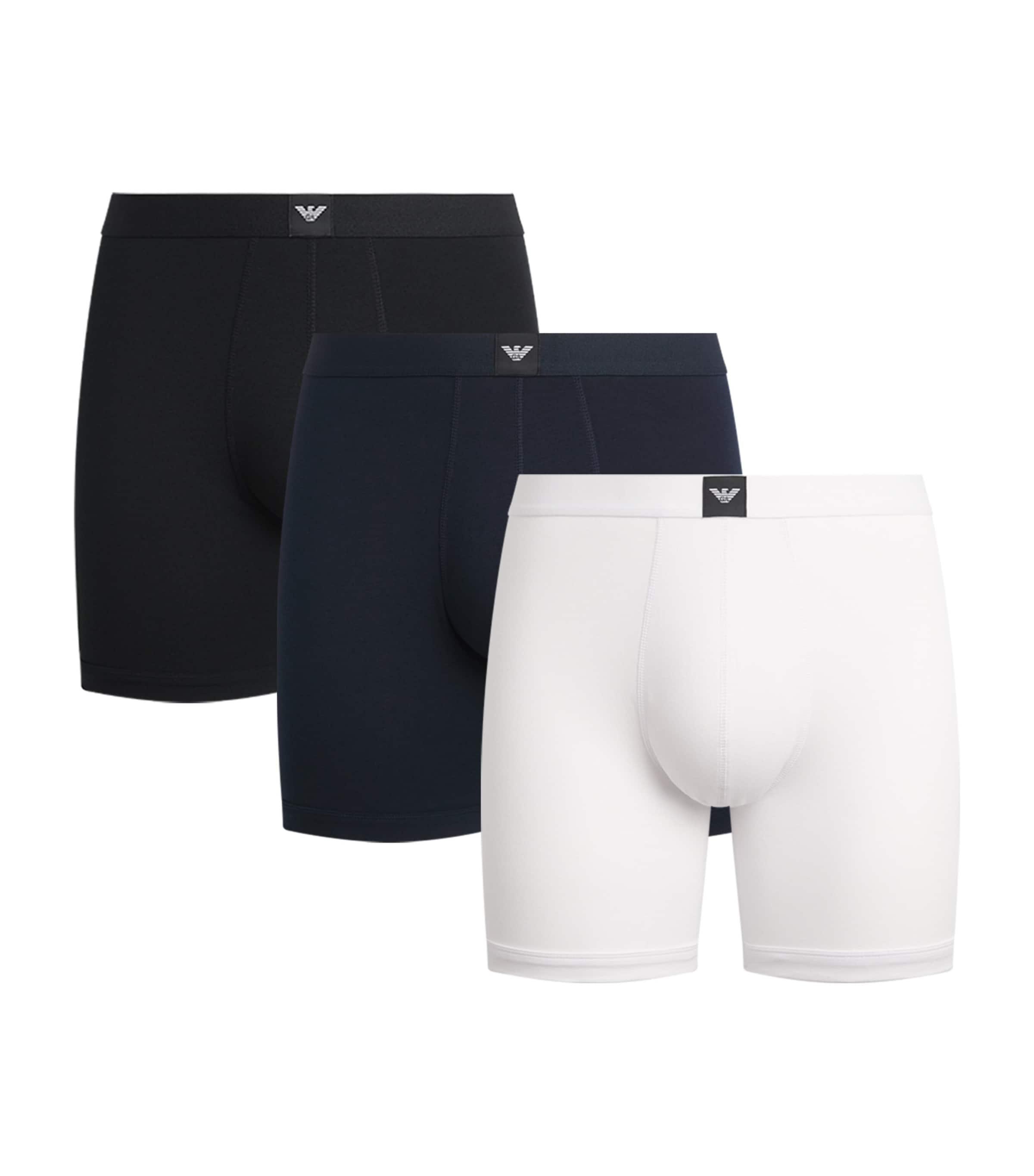 Emporio Armani Stretch-Cotton Boxer Briefs (Pack of 3) by EMPORIO ARMANI