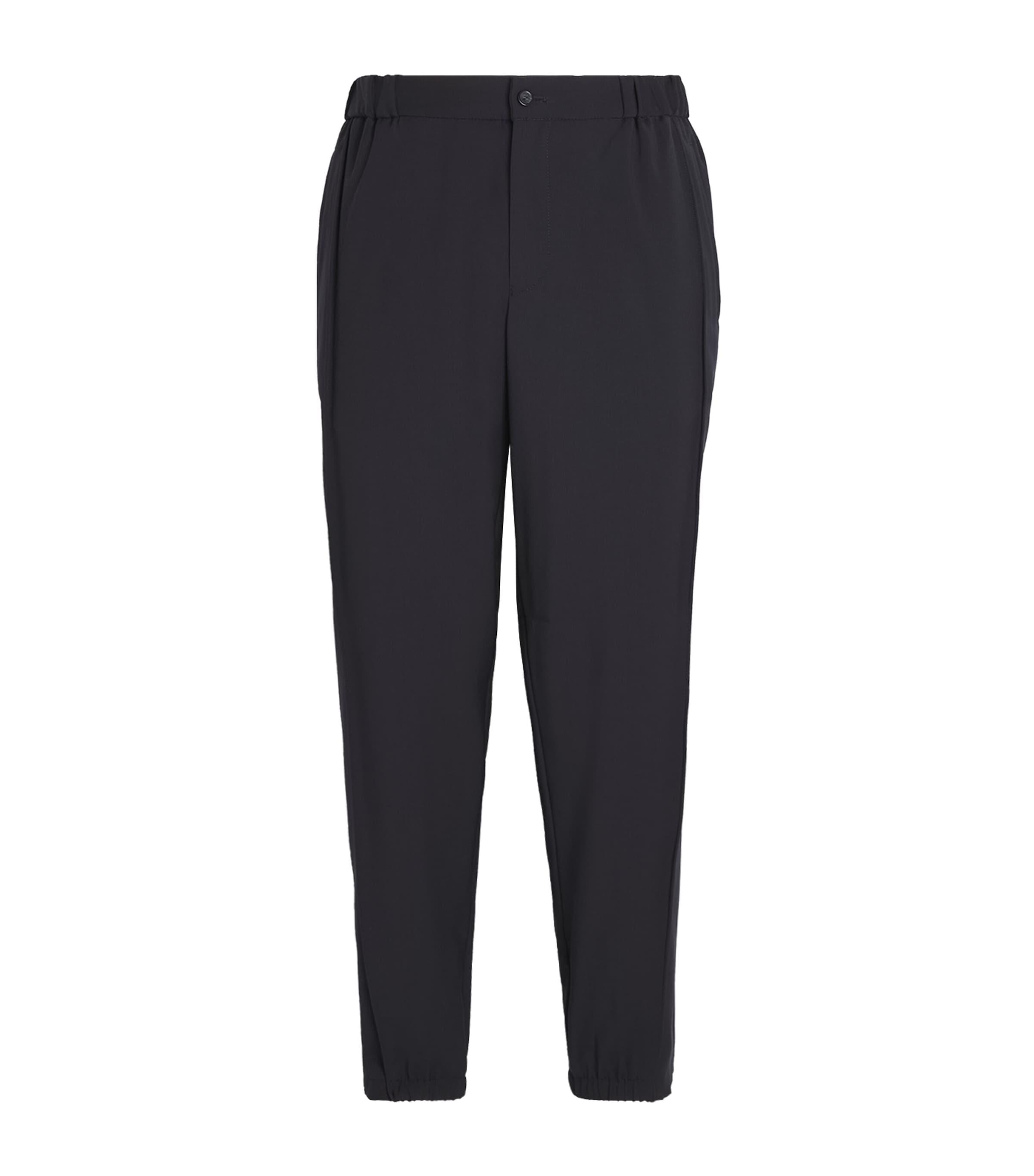 Emporio Armani Virgin Wool Cuffed Trousers by EMPORIO ARMANI