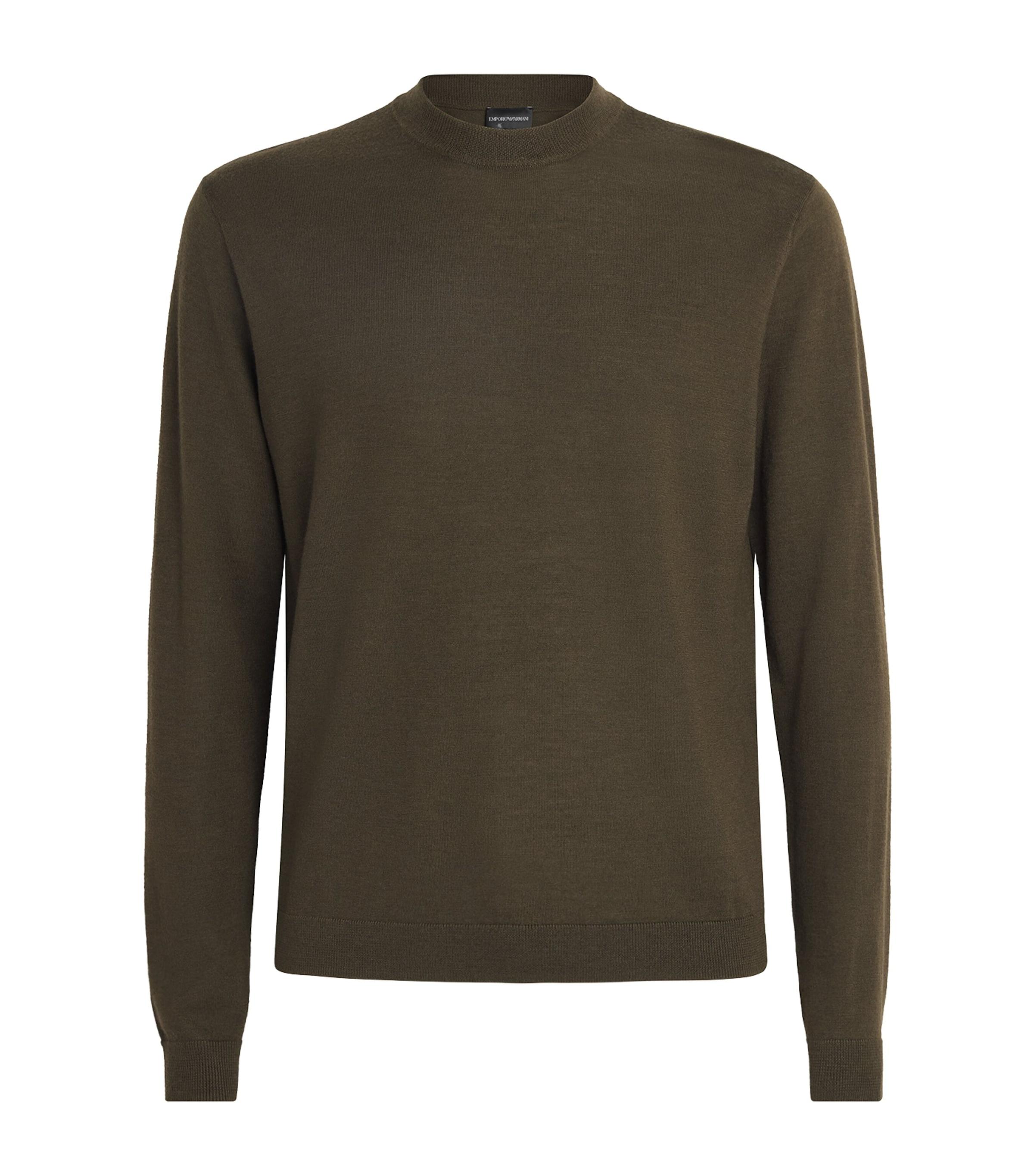Emporio Armani Virgin Wool Sweater by EMPORIO ARMANI