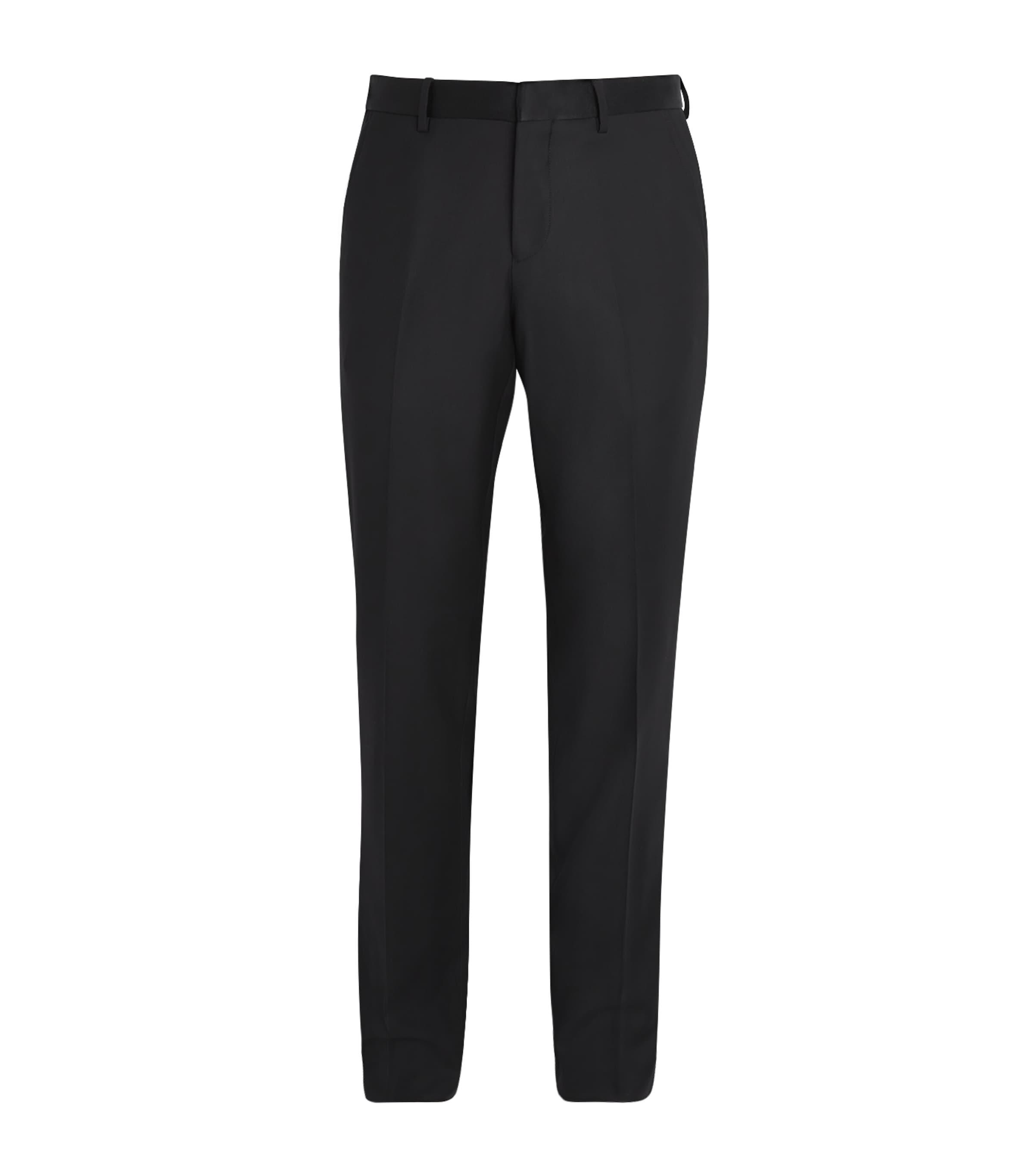 Emporio Armani Virgin Wool Tailored Trousers by EMPORIO ARMANI