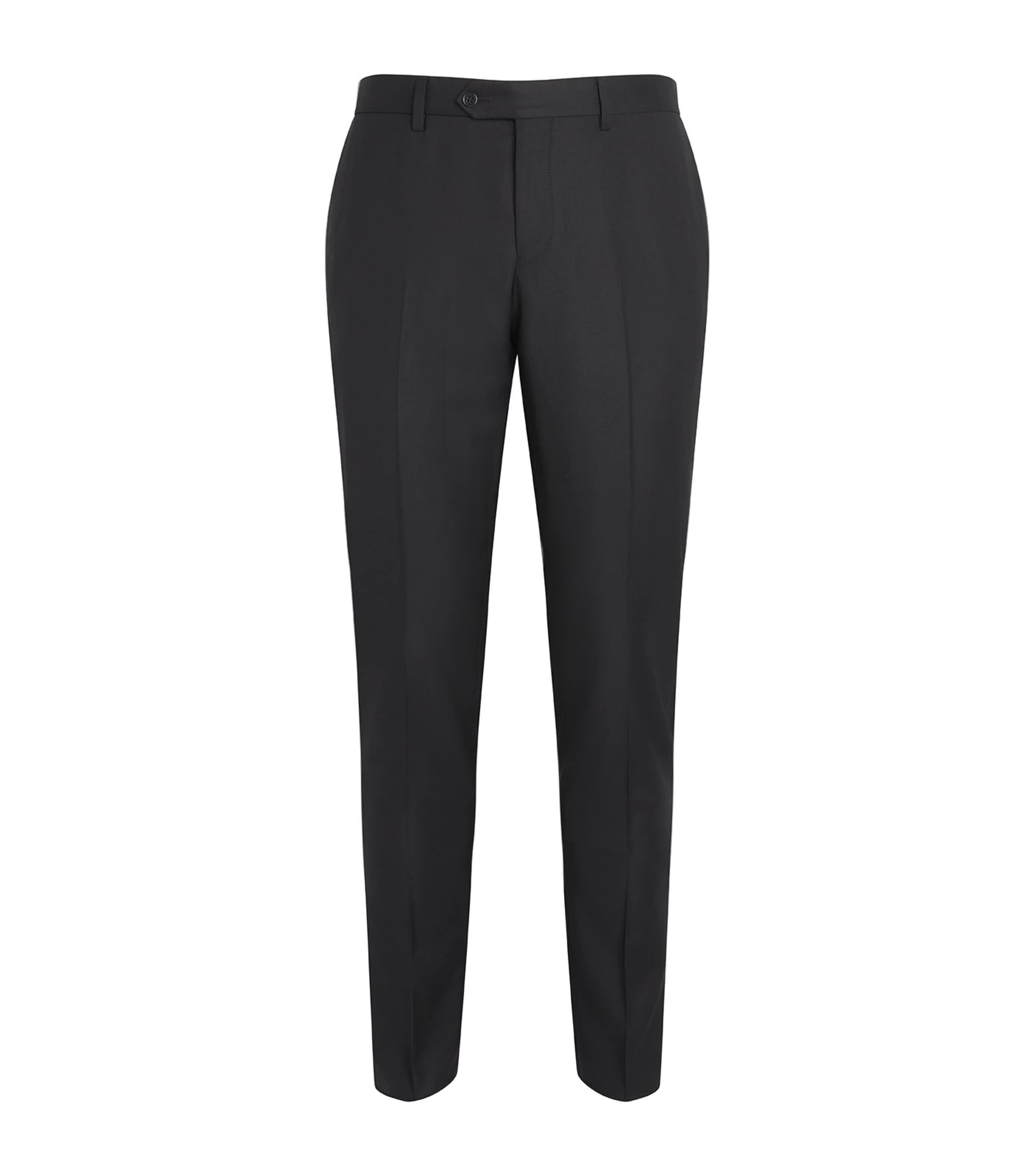 Emporio Armani Virgin Wool Tailored Trousers by EMPORIO ARMANI