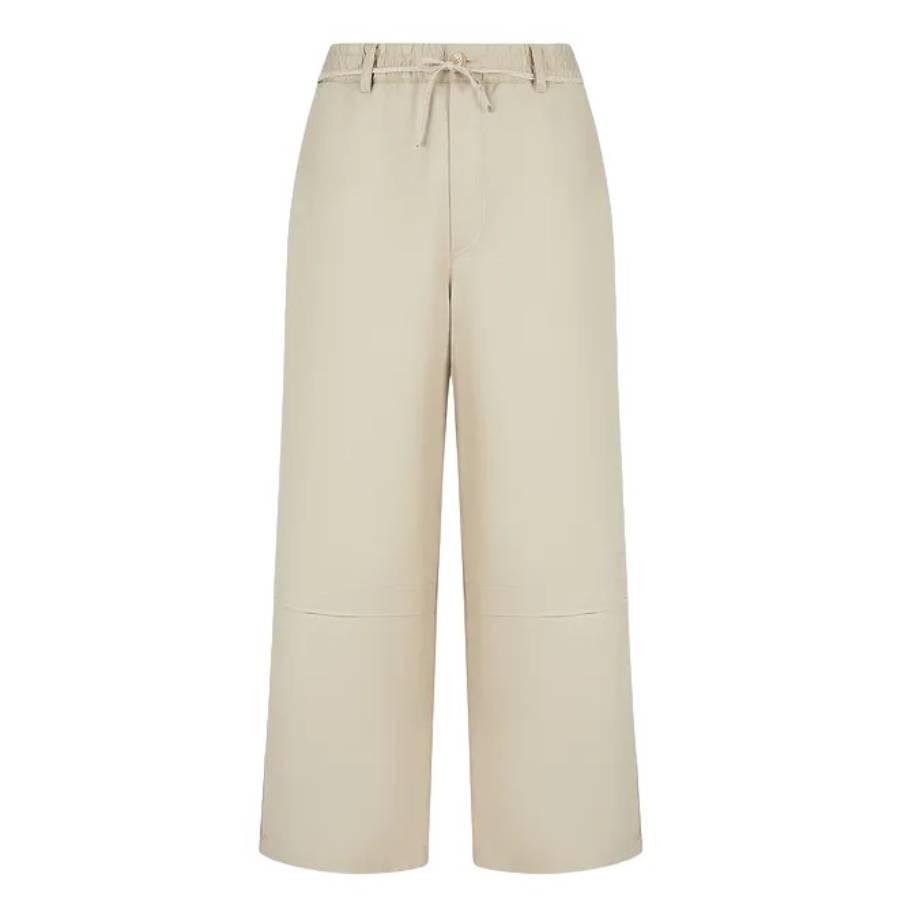 Emporio Armani Wide Leg Rope Belt Pants by EMPORIO ARMANI