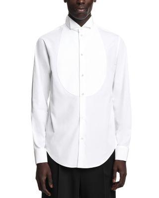 Essential Cotton Tuxedo Shirt by EMPORIO ARMANI
