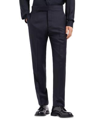 Essential G Line Straight Leg Tuxedo Trousers by EMPORIO ARMANI